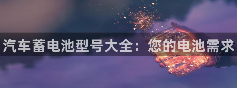 优发国际免费游戏下载：汽车蓄电池型号大全：您的电池需求