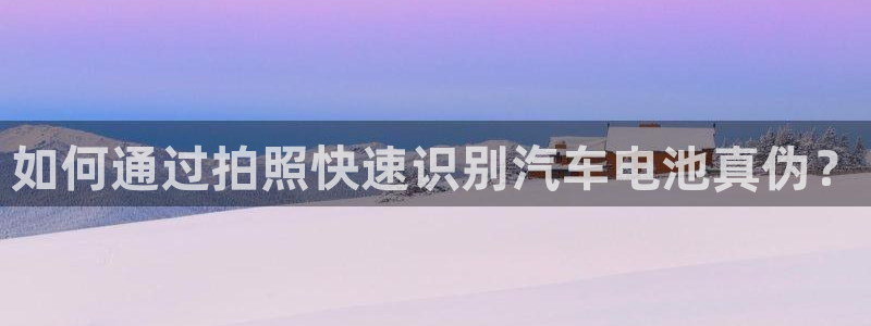 优发国际官网手机号：如何通过拍照快速识别汽车电池真伪？